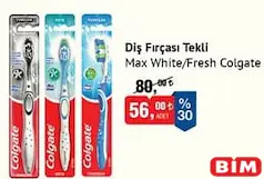 COLGATE DİŞ FIRÇASI TEKLİ fiyat ve kampanya bilgisi